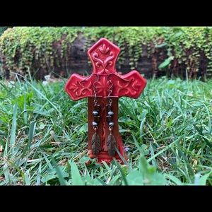 Handmade Leather Earrings